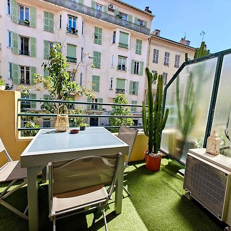 شقة Duplex Central Close Beaches And Shops And Balcony نيس المظهر الخارجي الصورة