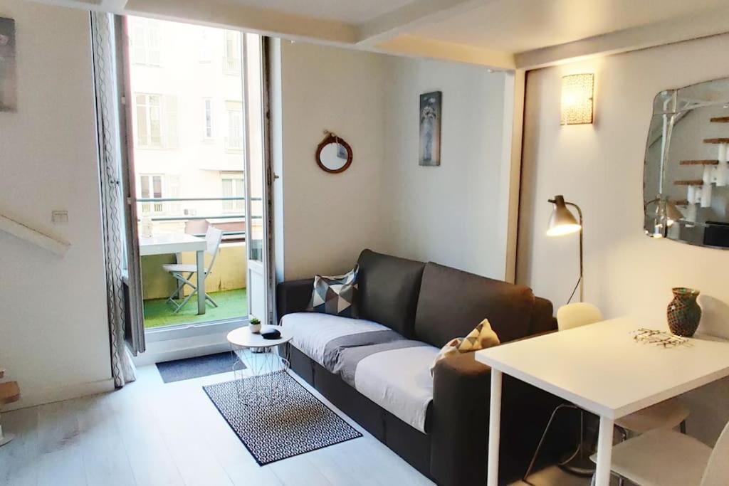 شقة Duplex Central Close Beaches And Shops And Balcony نيس المظهر الخارجي الصورة