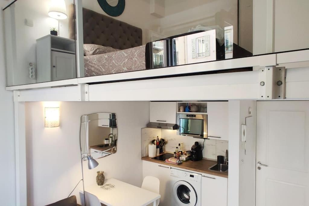 شقة Duplex Central Close Beaches And Shops And Balcony نيس المظهر الخارجي الصورة